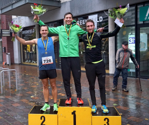 Erepodium 10 km mannen